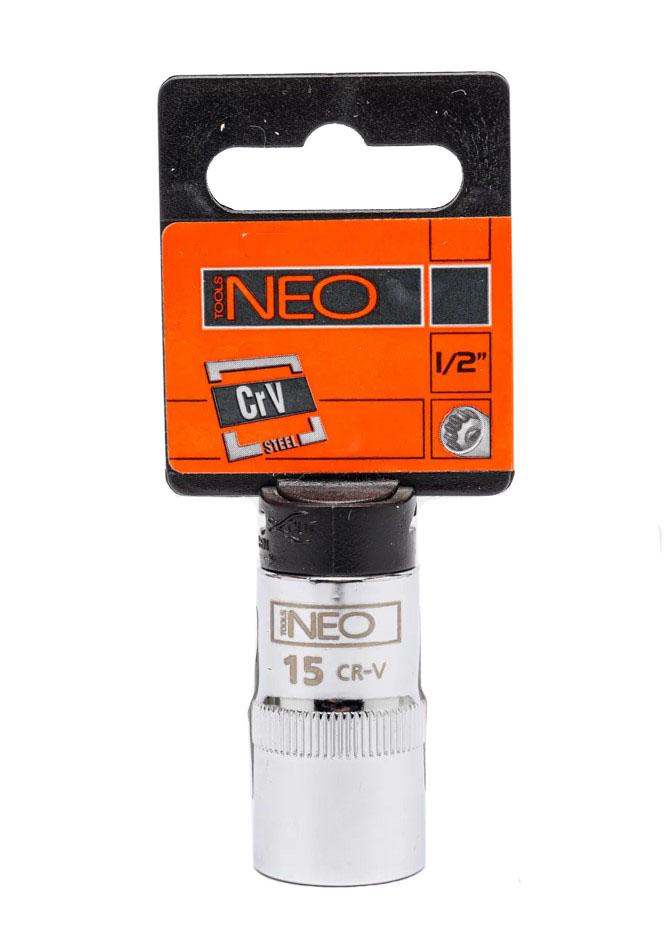 Головка накидная Spline NEO Tools 12-гранная 1/2" 15 мм (21988) - фото 2 Головка накидная Spline NEO Tools 12-гранная 1/2" 15 мм (21988) - фото 2