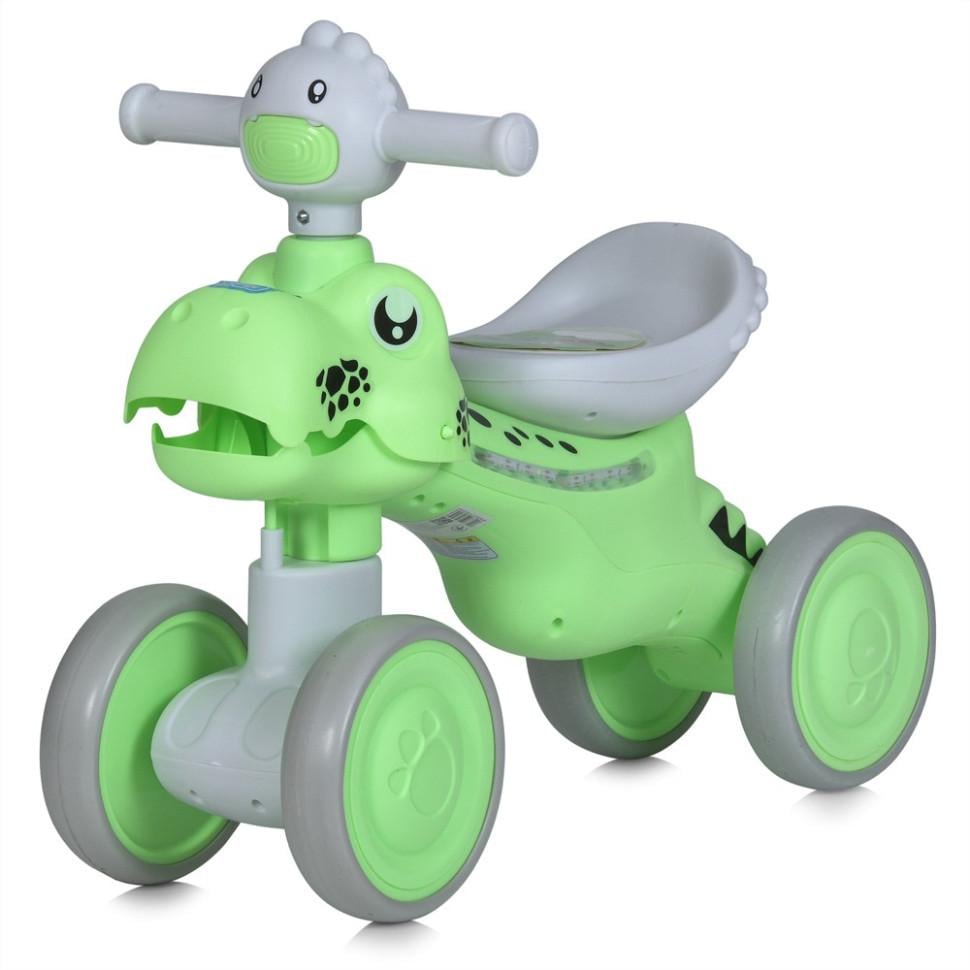 Толокар детский Bambi с родительской ручкой и звуковыми эффектами 62 см Песочный (DK-170-K-187)