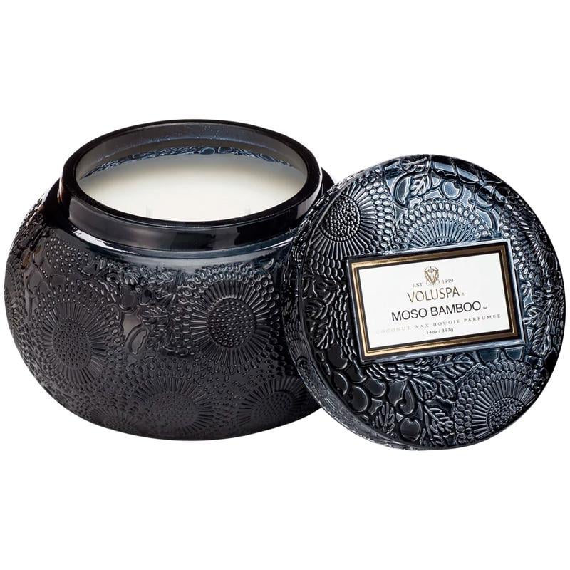Свічка ароматична Voluspa Japonica Moso Bamboo 397 г скляна шкатулка (111002643)