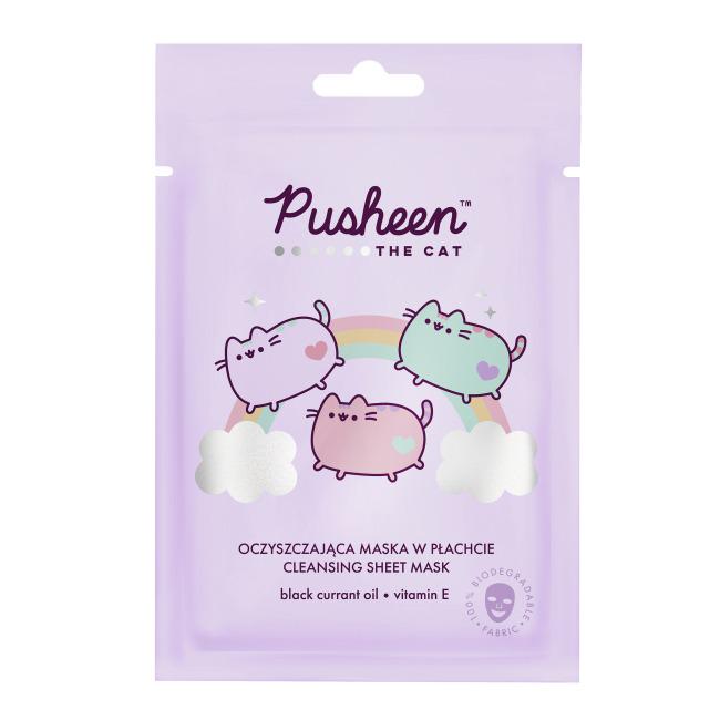 Маска для лица Pusheen с маслом семян черной смородины 17 г (124241)