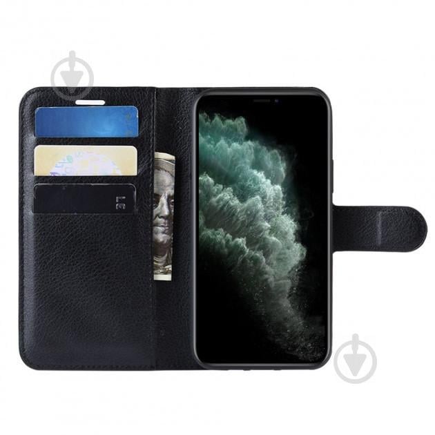 Чехол-книжка Litchie Wallet для Apple iPhone 11 Pro Black (hub_YFes09999) - фото 3