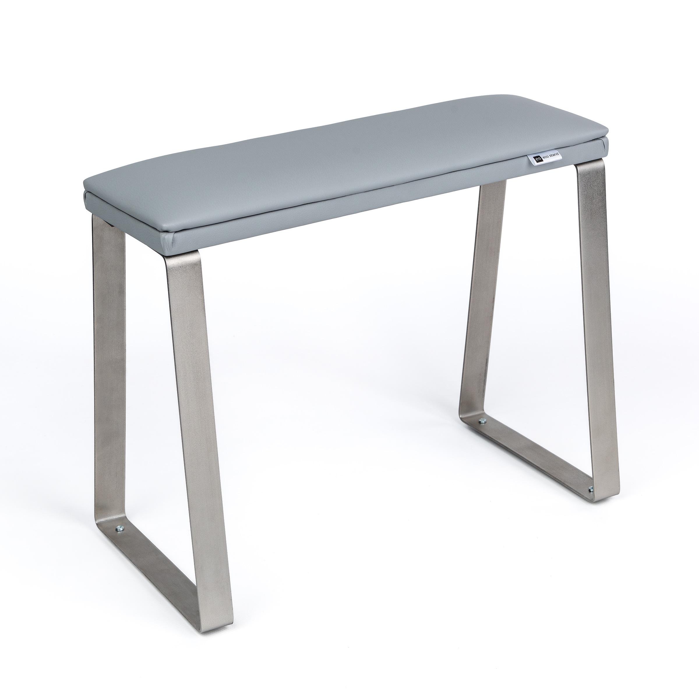 Педикюрная подставка для ног eco stand PADIX на металлических ножках Серый (26398046)