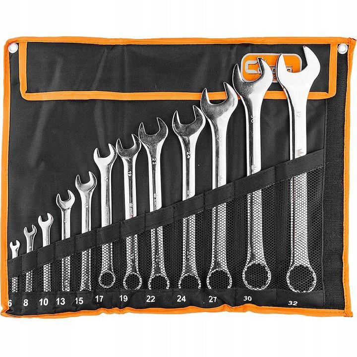 Набор ключей рожково-накидных Richmann в чехле 12 шт. 6-32 (C6344)