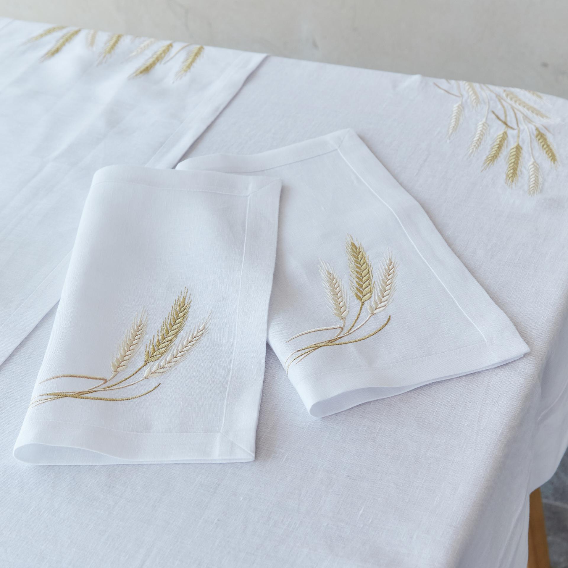 Комплект серветок Колоски 2 шт. (100-24/09)