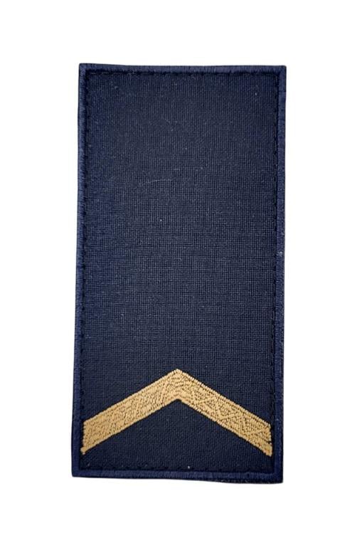 Погон на липучке НГУ Старший солдат 5х10 см Темно-синий (3585546)