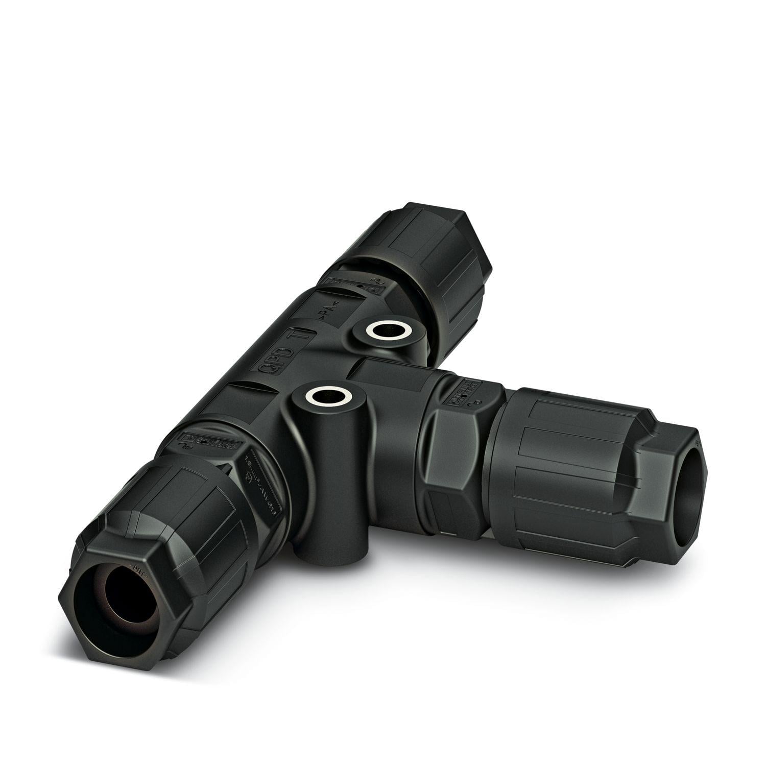 Кабельный T-разветвитель Phoenix Contact QPD T 2PE1,5 3X8-13 BK 0,5 мм²-1,5 мм² 690 В 17,5 A (1414714)