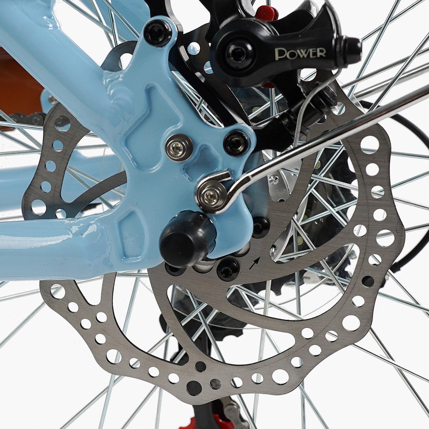 Велосипед міський 28 дюймів Corso Sonata з кошиком та багажником рама 18" Блакитний - фото 6 Велосипед міський 28 дюймів Corso Sonata з кошиком та багажником рама 18" Блакитний - фото 6