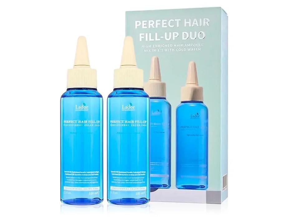 Набор филеров для обновления волос с эффектом ламинирования Lador Perfect Hair Fill-Up Duo 2 шт. по 100 мл (2889868595)