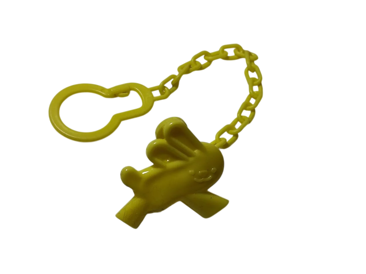 Тримач для пустушки з ланцюжком Жовтий (14-8-1219-Ж)