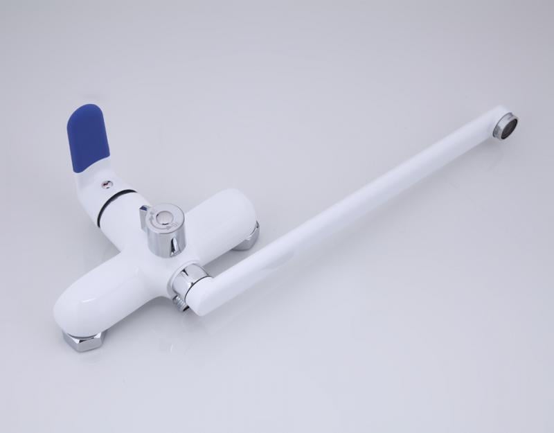 Змішувач для ванної Frap H34 F2234 1033654 одноважільний Білий (102440) Змішувач для ванної Frap H34 F2234 1033654 одноважільний Білий (102440)