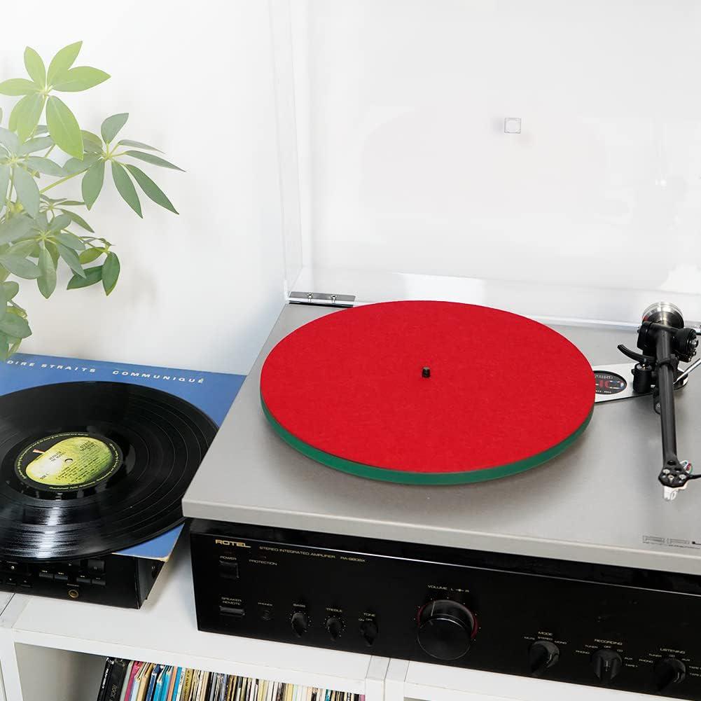Сліпмат для вінілового програвача Червоний - фото 5 Сліпмат для вінілового програвача Червоний - фото 5