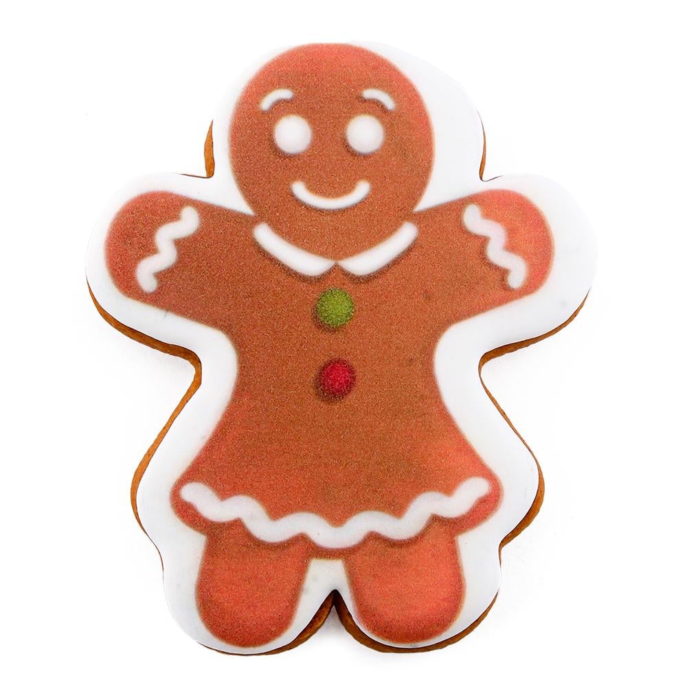 Пряник с принтом Крафт Печиво Пряничная девочка 45 г