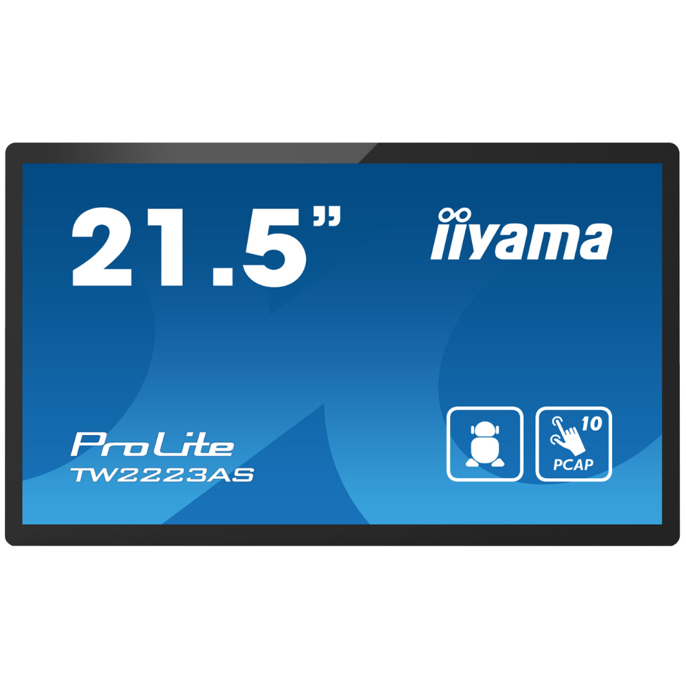 Монітор сенсорний Iiyama ProLite Black (TW2223AS-B1)