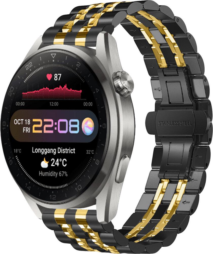 Браслет металлический Spinye Line для Huawei Watch 3 Pro Black Gold (28976-02) Браслет металлический Spinye Line для Huawei Watch 3 Pro Black Gold (28976-02)
