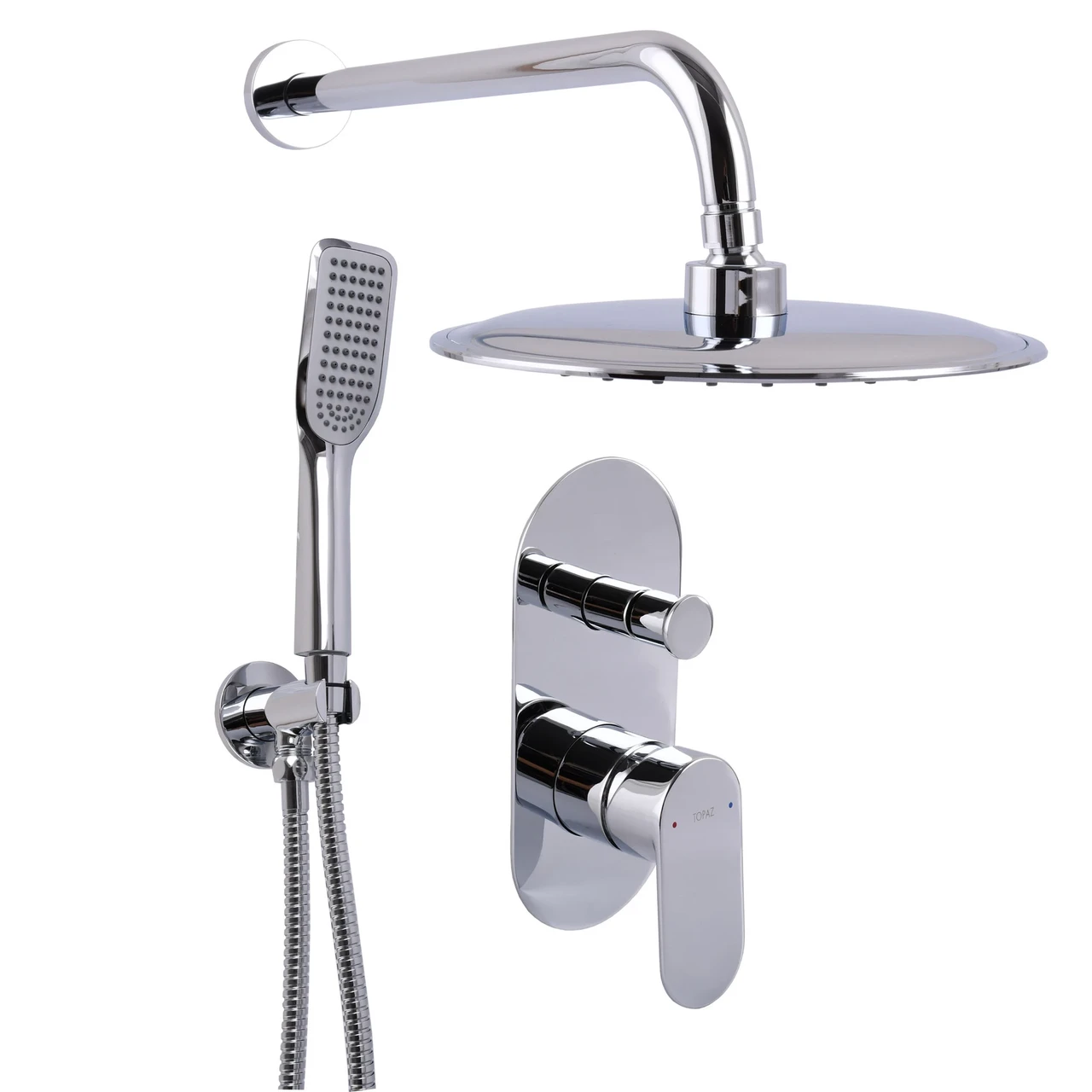 Змішувач для душу вбудований TOPAZ BARTS TBG 07205-G-H36 (1000000214)