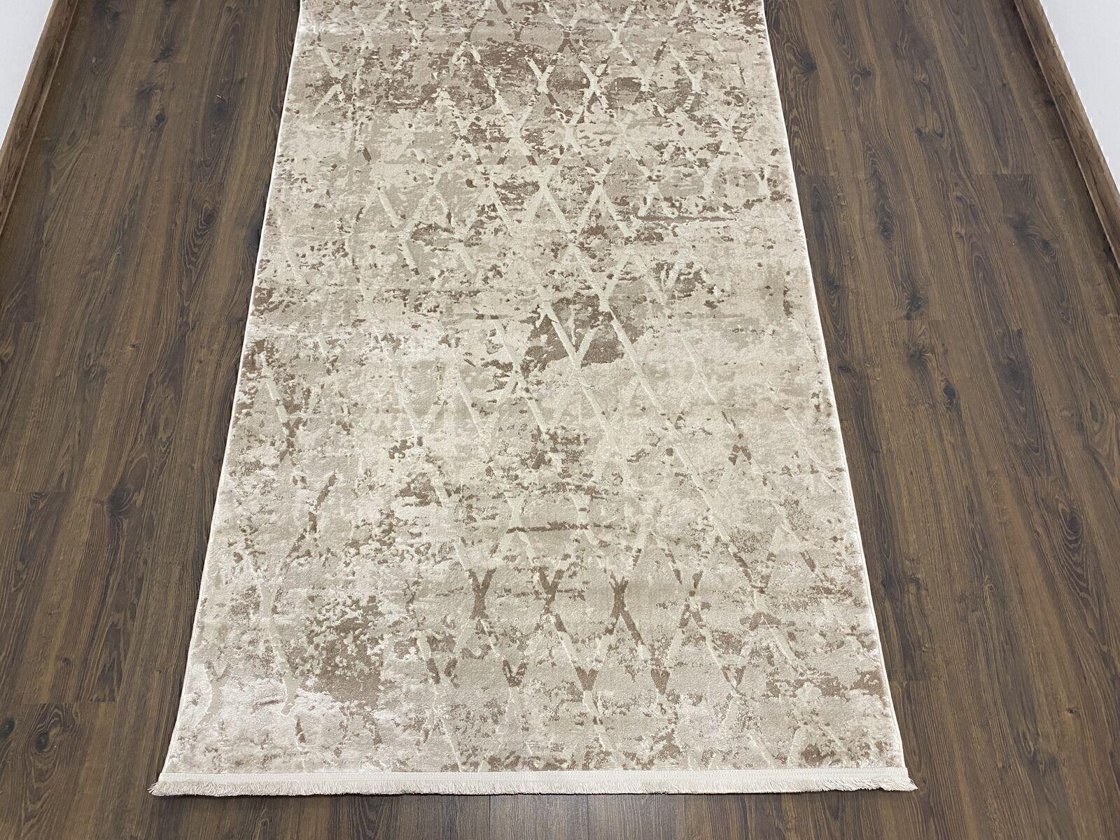 Ковер Saten 0835B 1,5х2,3 м Beige (5322-28) - фото 4