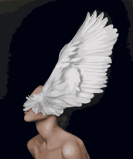 Картина по номерам Brushme Крыло души (GX29240) Картина по номерам Brushme Крыло души (GX29240)