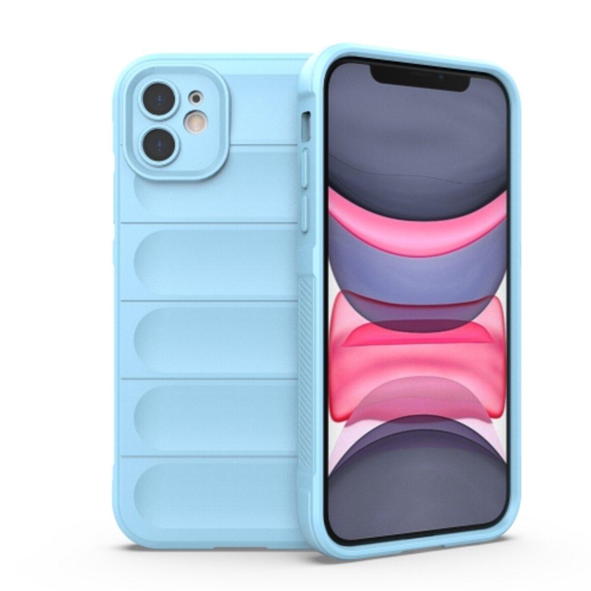 Противоударный чехол для Apple iPhone 12 Cosmic Magic Shield / Light Blue