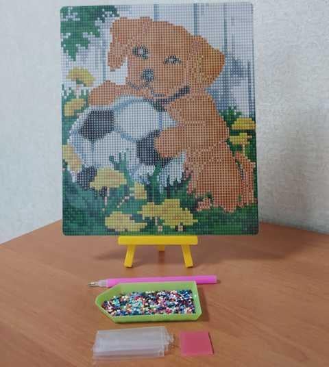 Алмазная мозаика Диамантовые ручки В розовом мире 21x25 см (GU_177087)