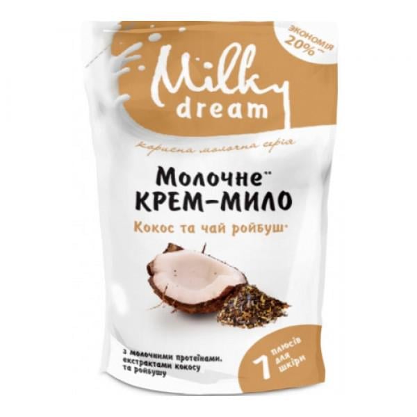 Крем-мыло Milky Dream Кокос и чай ройбуш в запаске 1 л Крем-мыло Milky Dream Кокос и чай ройбуш в запаске 1 л