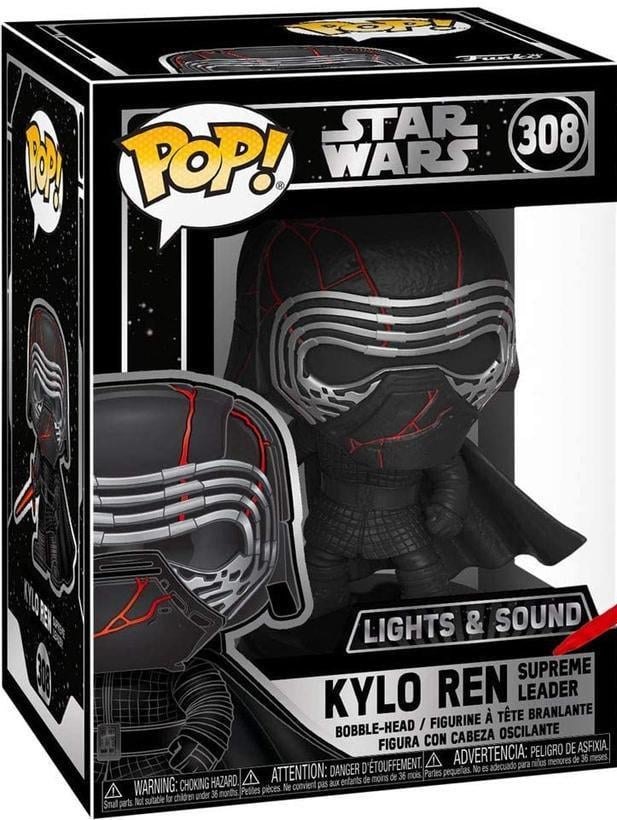 Фигурка Funko Pop Kylo Ren Lights and Sound 10 см (SWKRLS308)