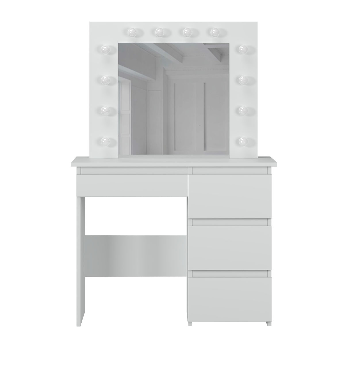 Стіл туалетний Art in Нead Beauty ламінована ДСП Білий діамант (TB31010100000)