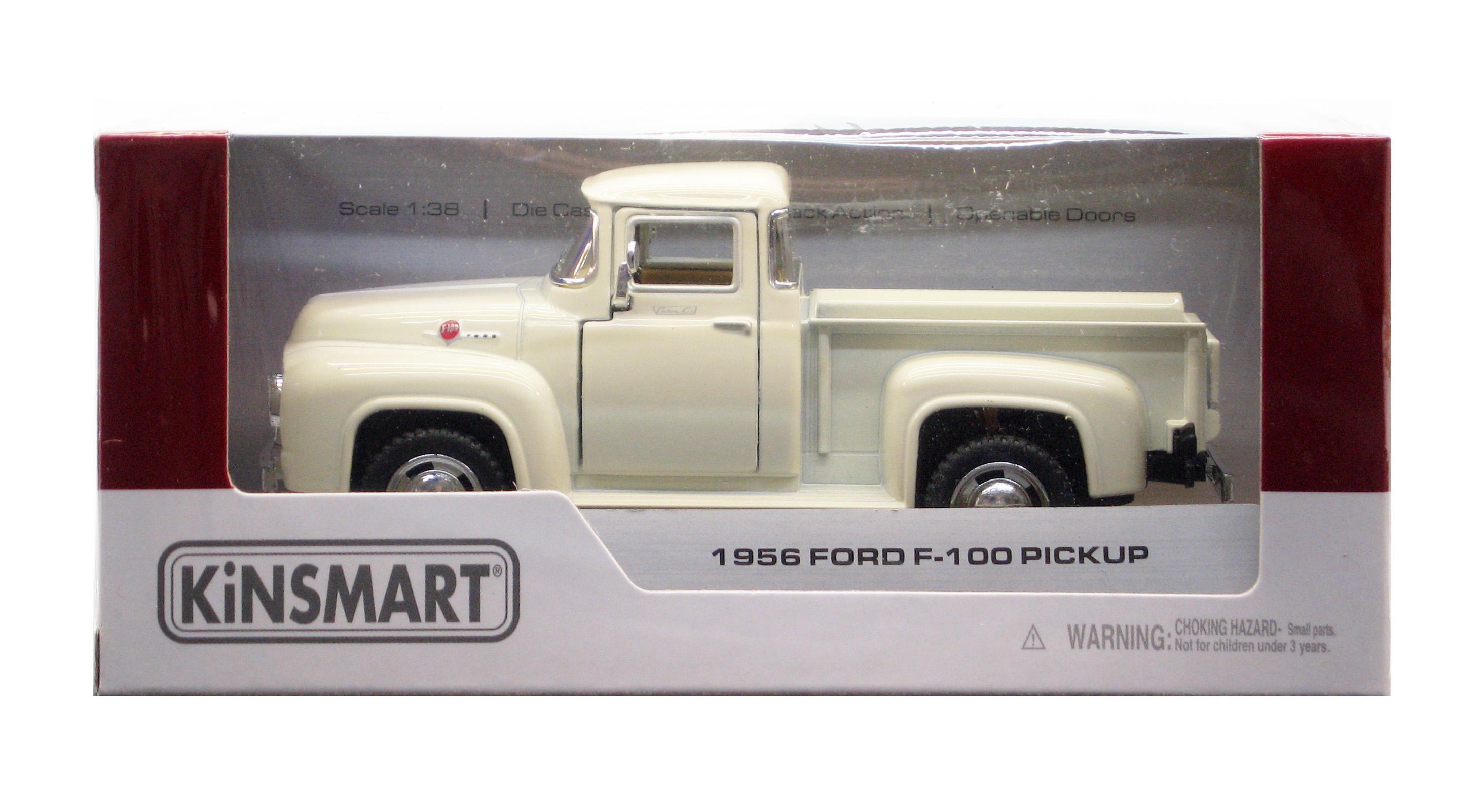 Машина металлическая KT5385W Ford F-100 Pickup 1956 - фото 9 Машина металлическая KT5385W Ford F-100 Pickup 1956 - фото 9