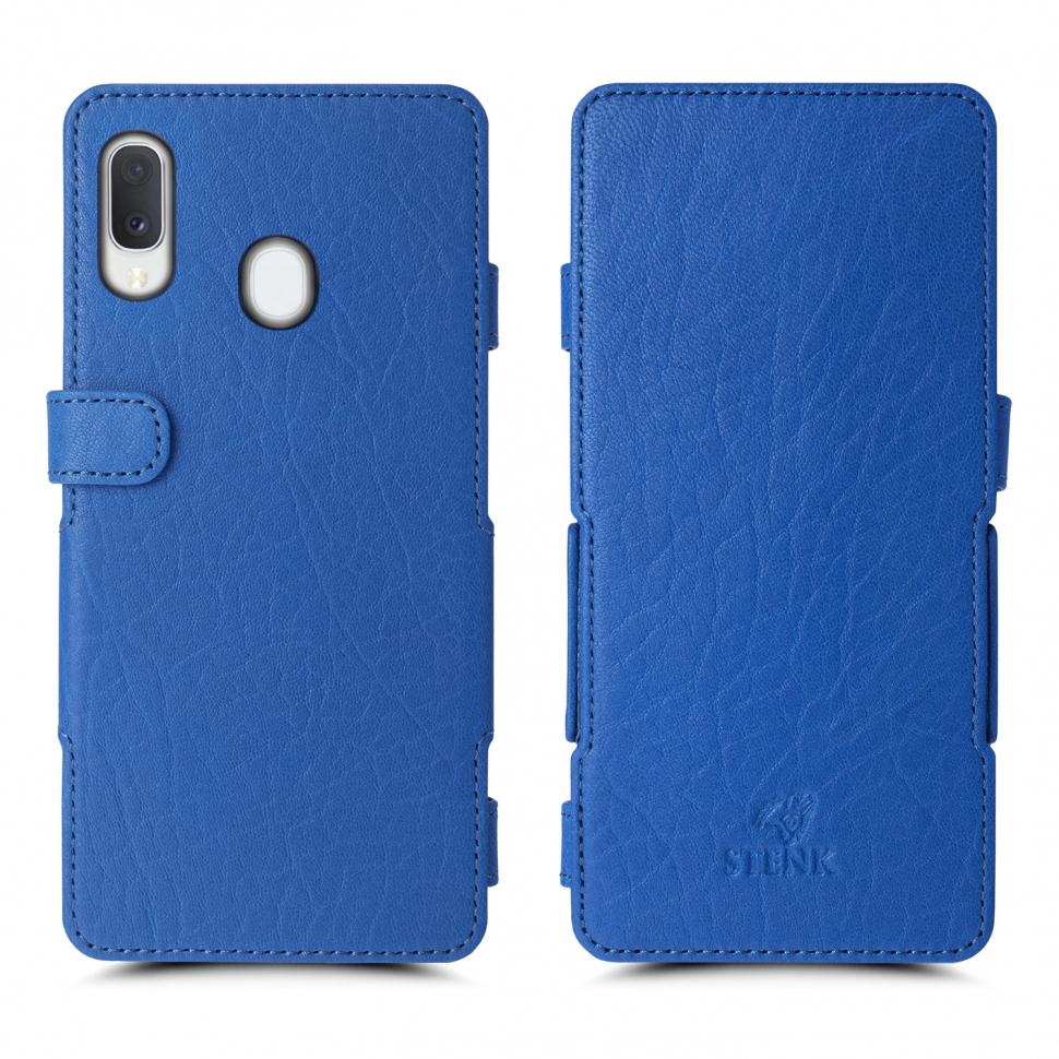 Чехол книжка Stenk Prime для Samsung Galaxy Jean2 Ярко-синий (67009)