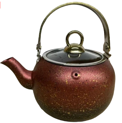 Чайник OMS 8212-S с гранитным антипригарным покрытием без индукции 1 л Red