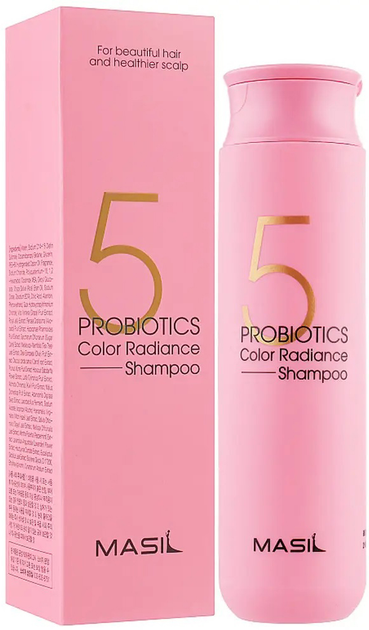 Шампунь з пробіотиками для захисту кольору MASIL 5 Probiotics Color Radiance Shampoo 300 мл (8809744060392)