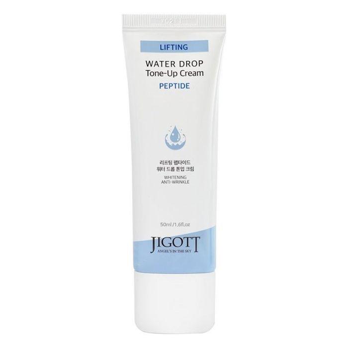 Крем для лица увлажняющий Jigott Lifting Peptide Water Drop Tone Up Cream 50 мл (8809541282232)