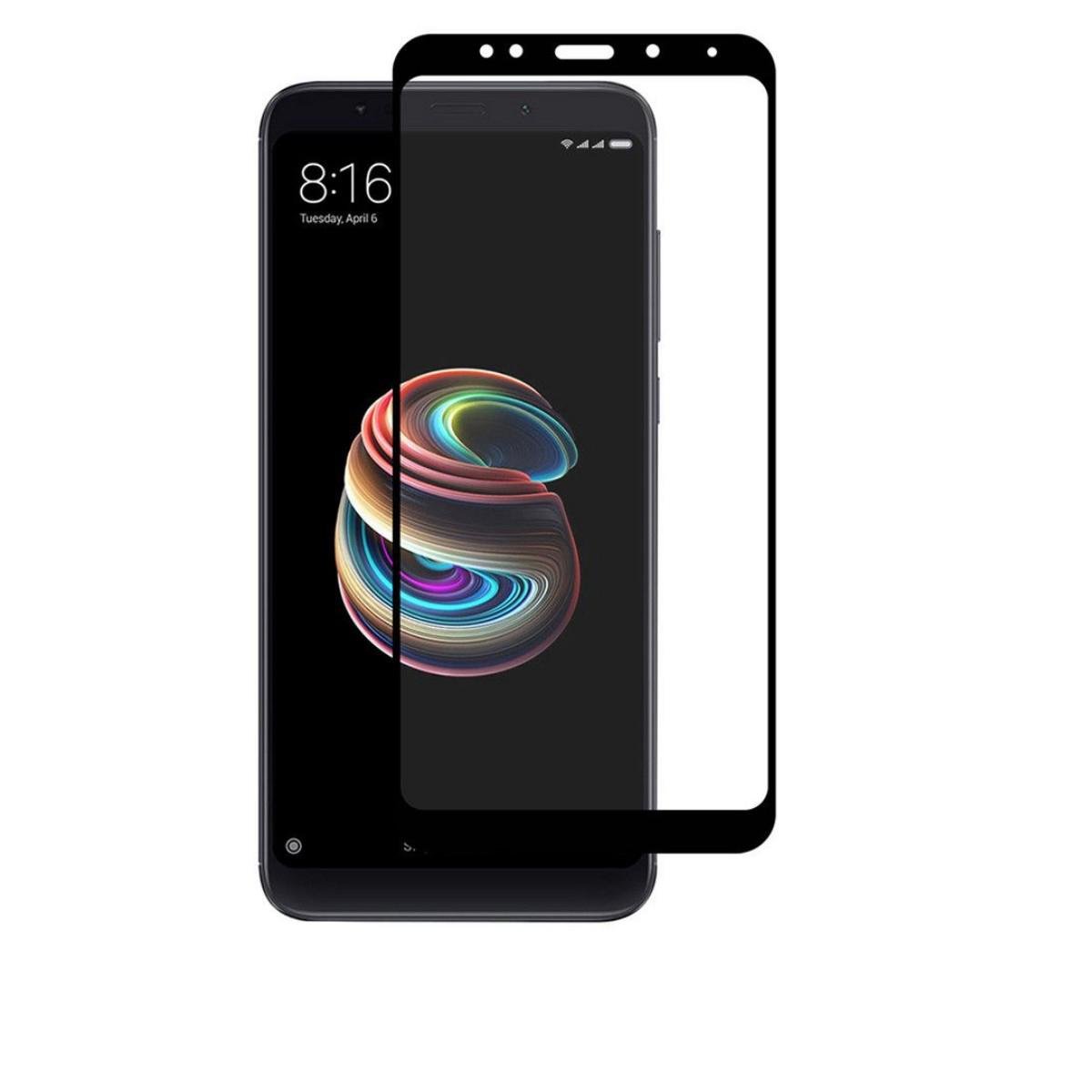 Защитное стекло Glass Full Glue для Xiaomi Redmi 5 Plus Black (168)