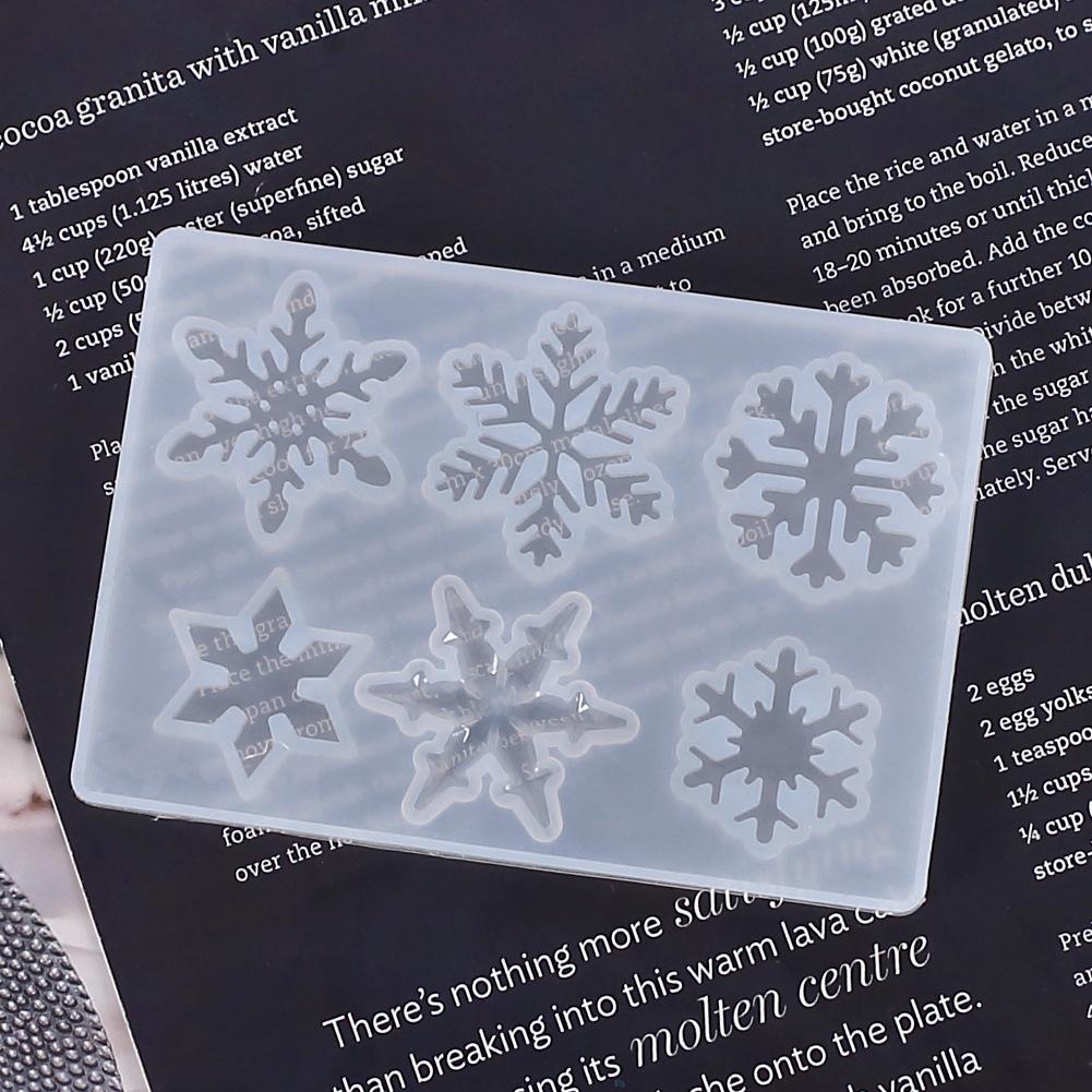 Форма молд для создания снежинок из эпоксидной смолы (1692) - фото 2 Форма молд для создания снежинок из эпоксидной смолы (1692) - фото 2