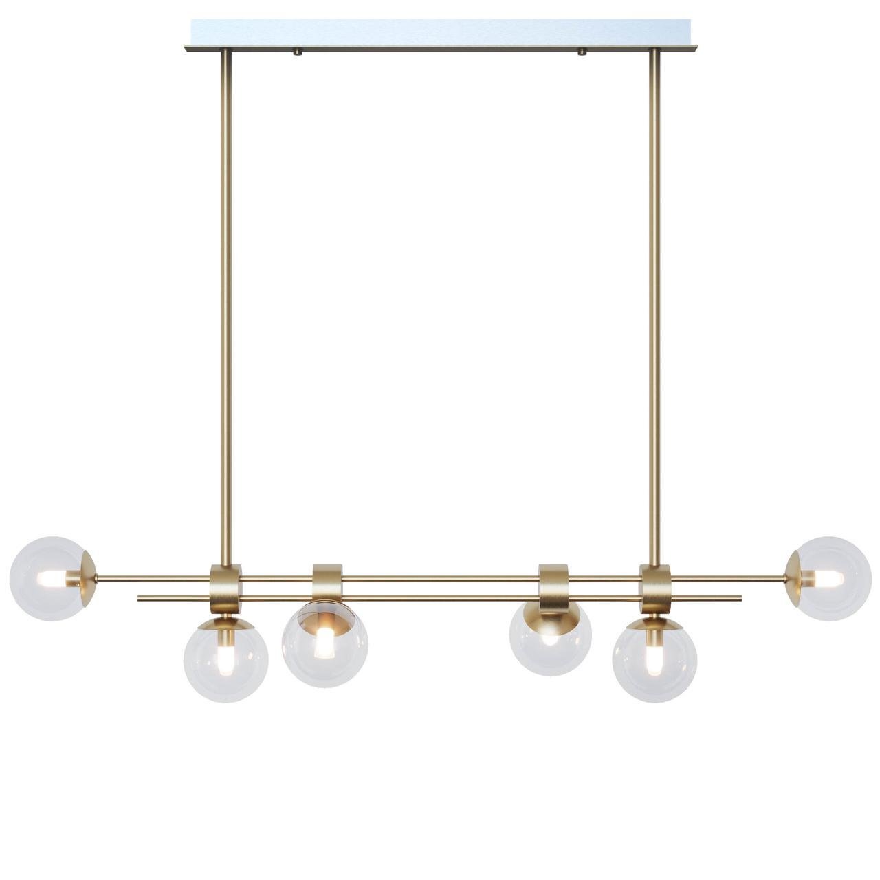 Люстра Pikart Lights Abby 26272 Золотой/Прозрачный (1692308376)