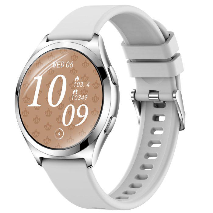 Смарт-годинник UWatch Smart Love Pro Silver Rubber з ремінцями 2 шт. (1994) - фото 8 Смарт-годинник UWatch Smart Love Pro Silver Rubber з ремінцями 2 шт. (1994) - фото 8