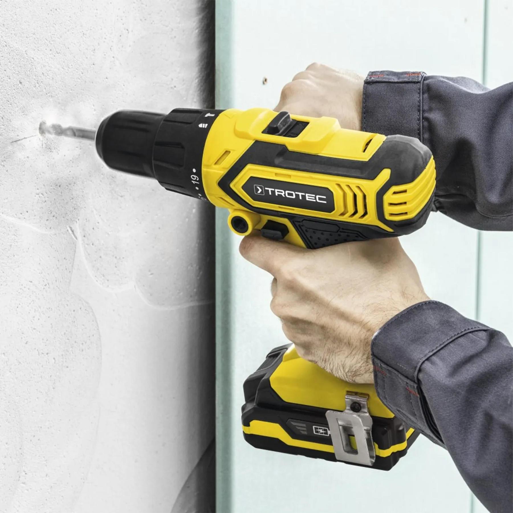 Дриль-шурупокрут акумуляторний Trotec PHDS 11-20V ударний з кейсом (4410000502) - фото 17