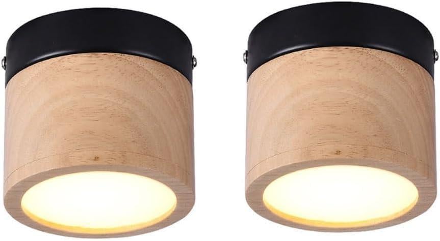 Светильник потолочный деревянный 12W (UK32)