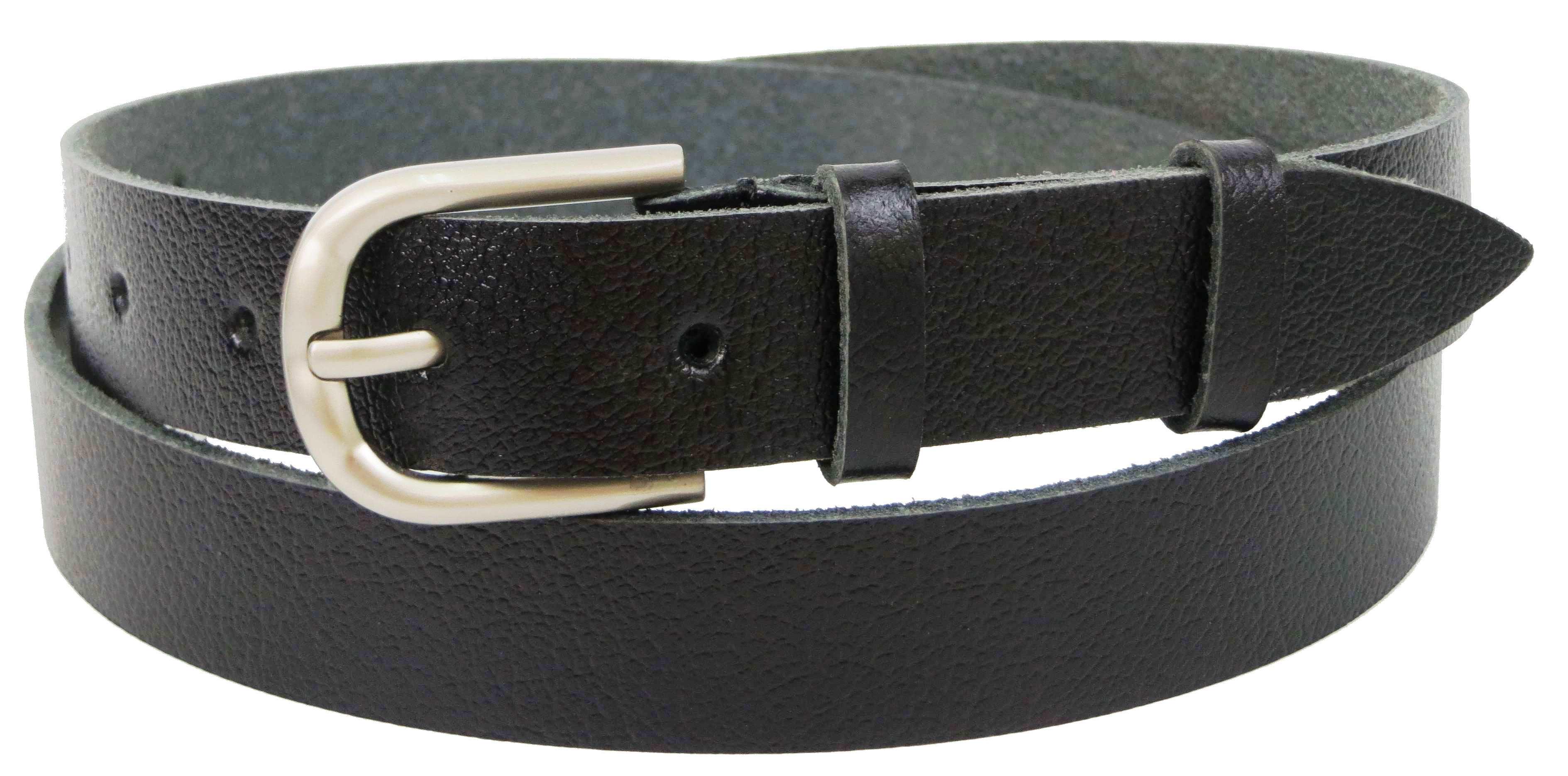 Ремень женский Skipper кожаный Черный (1361-25)