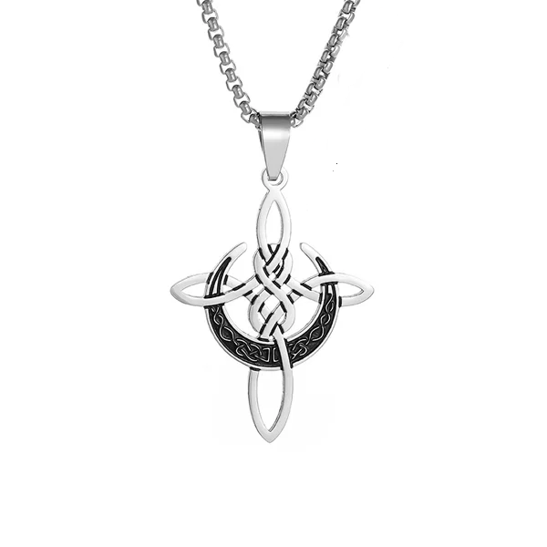 Подвеска-амулет металлический Кельтский узел унисекс (C02160-1)