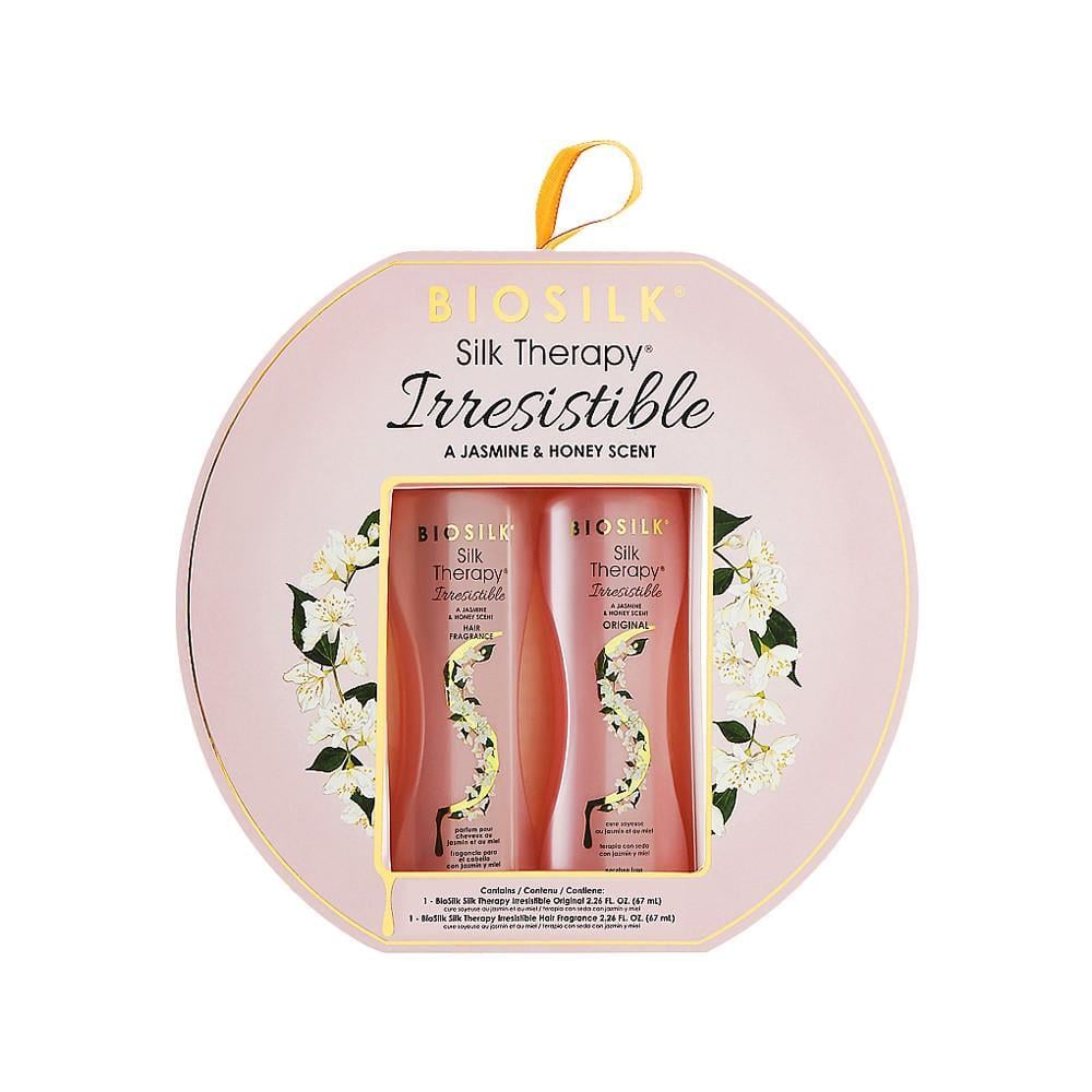 Набор шелковая терапия с жасмином Biosilk кондиционер LEAVE-IN 67 мл/духи для волос 67 мл (2419809742)