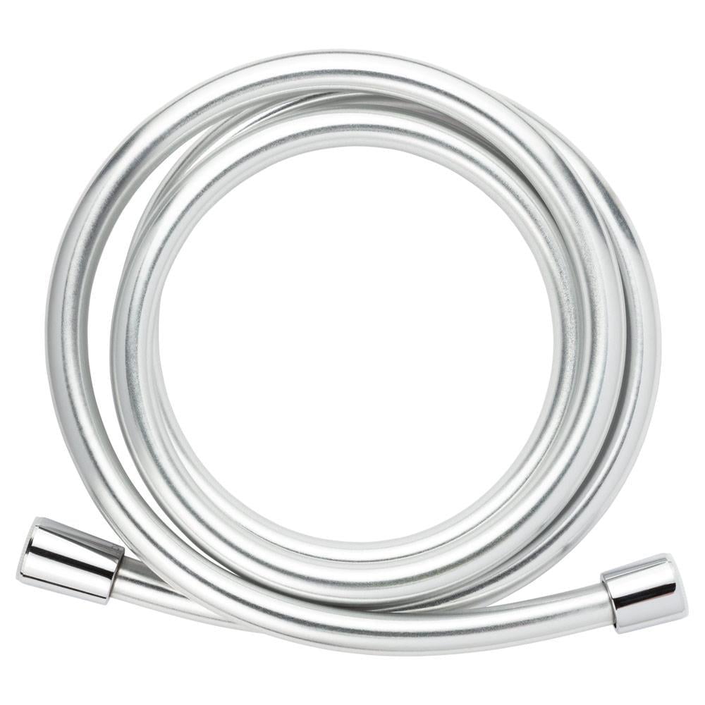 Шланг для ручного душа Corso 1/2" ПВХ 3-х слойный с подшипником 175 см. Серебристый (9691612)