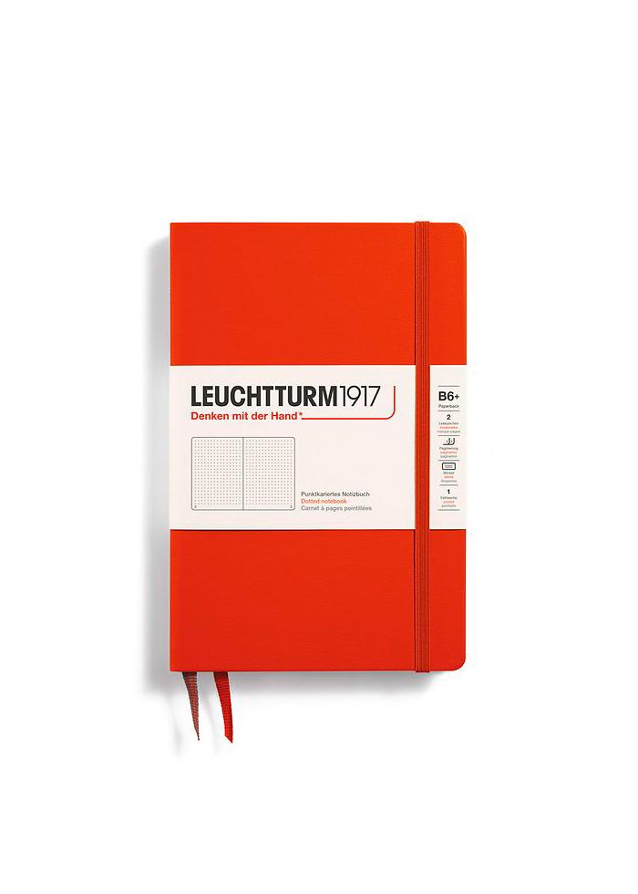 Блокнот Leuchtturm1917 Paperback B6+ точка Fox Red (370285)