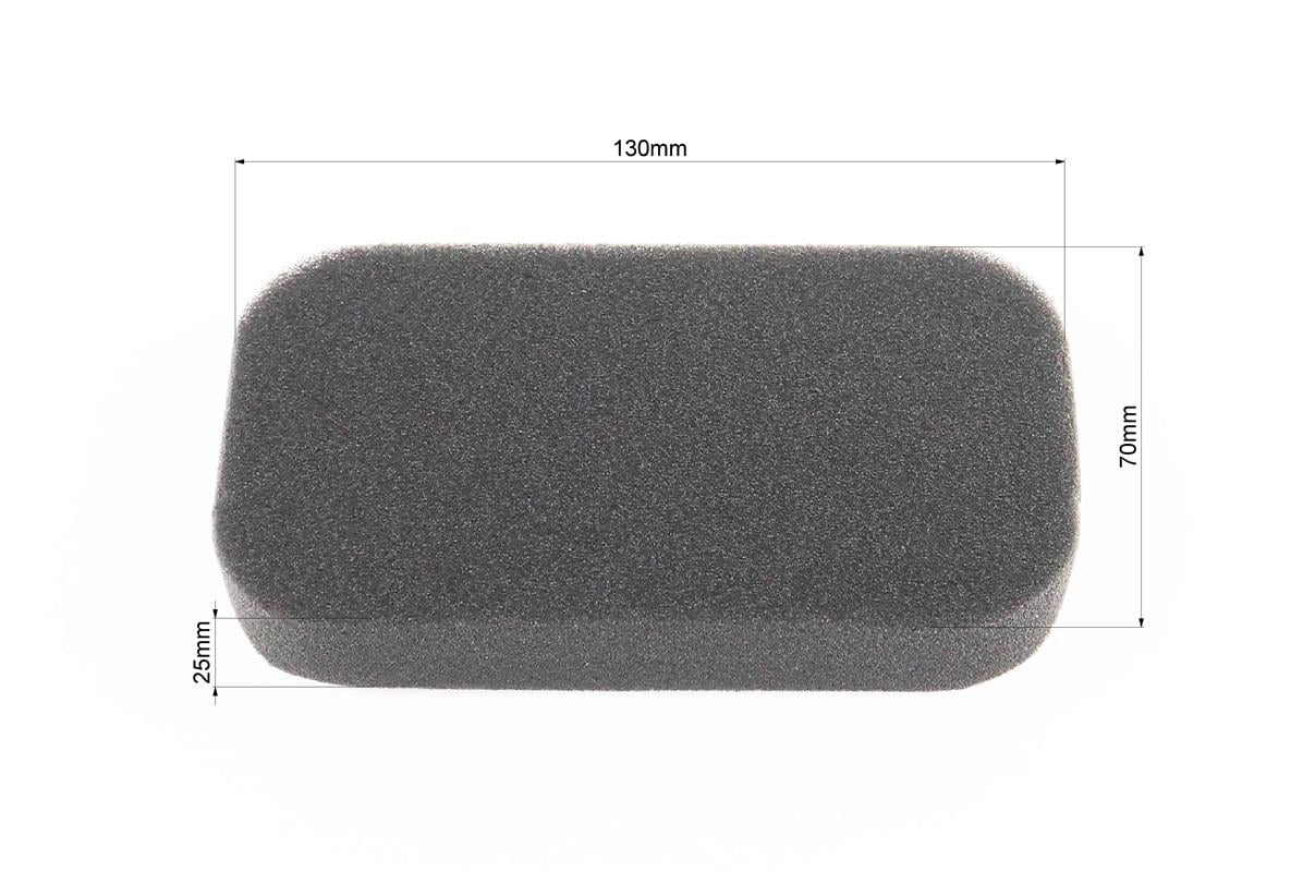 Фильтр воздушный-элемент поролон 135х70х23 мм для генераторов 2-3,5 кВт 168F/170F - фото 2 Фильтр воздушный-элемент поролон 135х70х23 мм для генераторов 2-3,5 кВт 168F/170F - фото 2