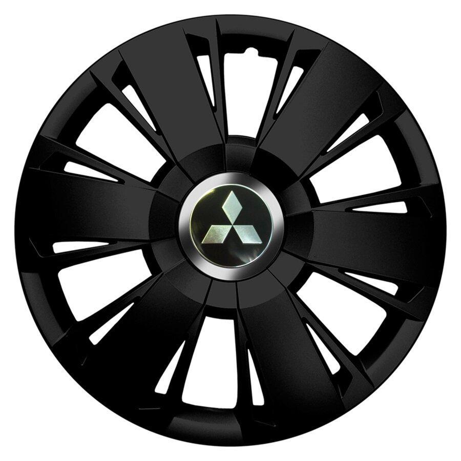 Комплект ковпаків JAWOPLAST Sportivo R16 для Mitsubishi 4 шт. Black (28434607)