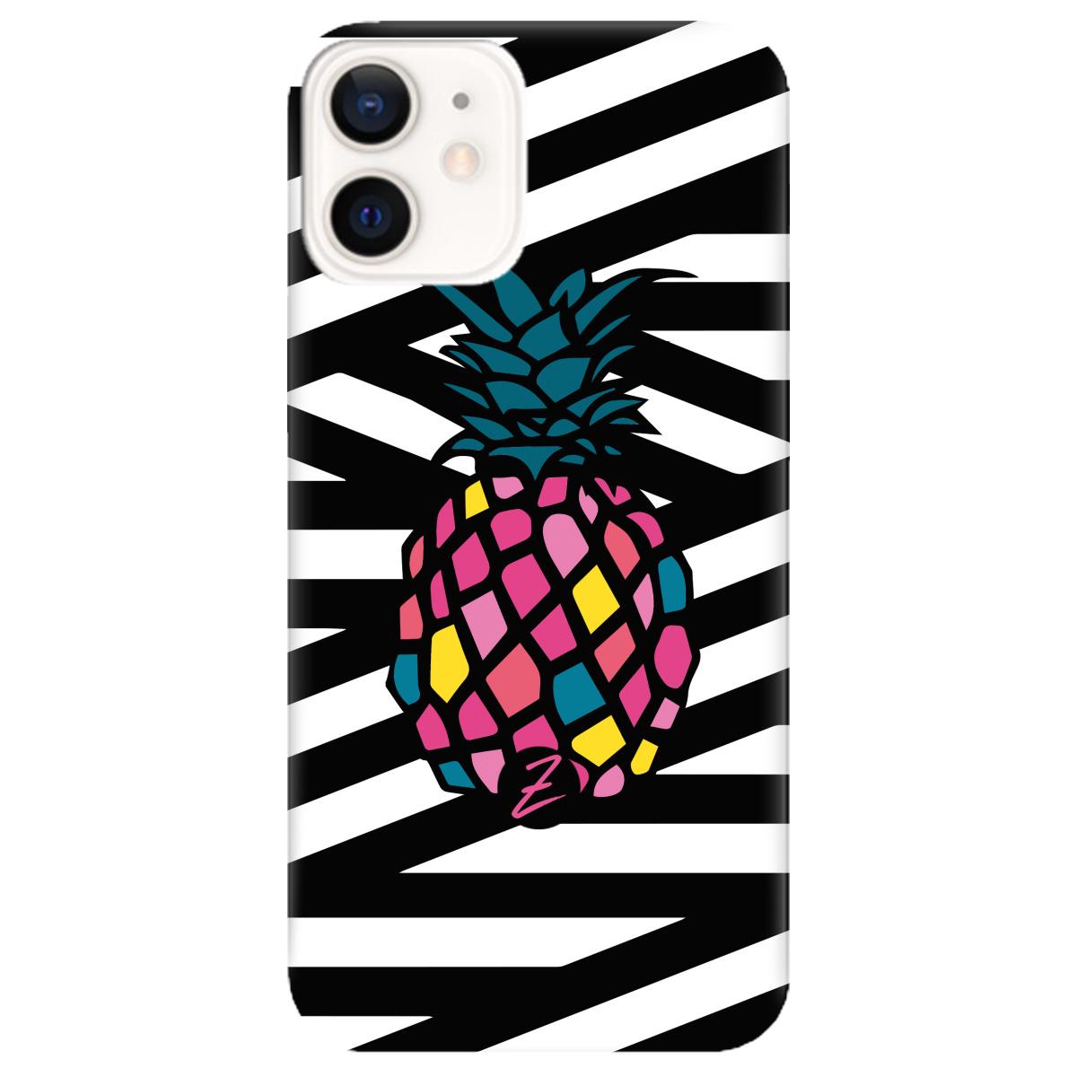 Силіконовий чохол Zorrov для Apple iPhone 12 Mini - Pineapple (14050040167088407)