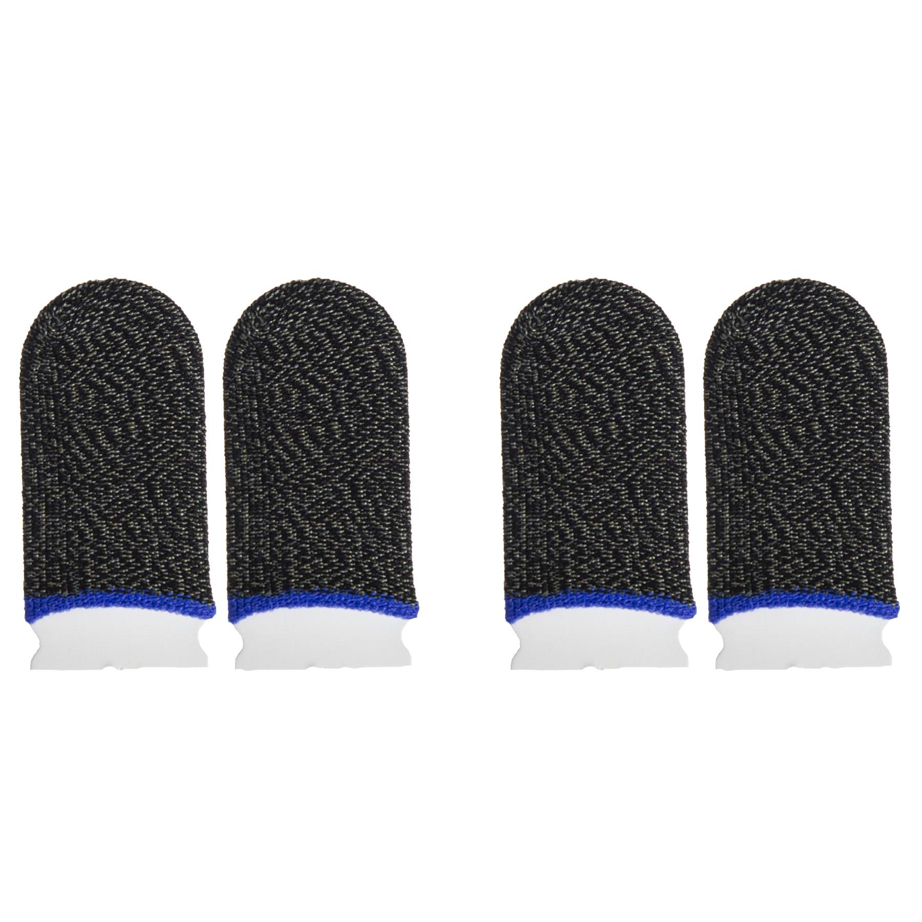 Напальчники игровые для телефона Copper Fiber медное волокно 4 шт. (1610037156)