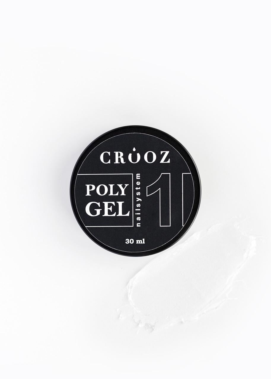 Полигель Crooz 30 мл №1 Прозрачный