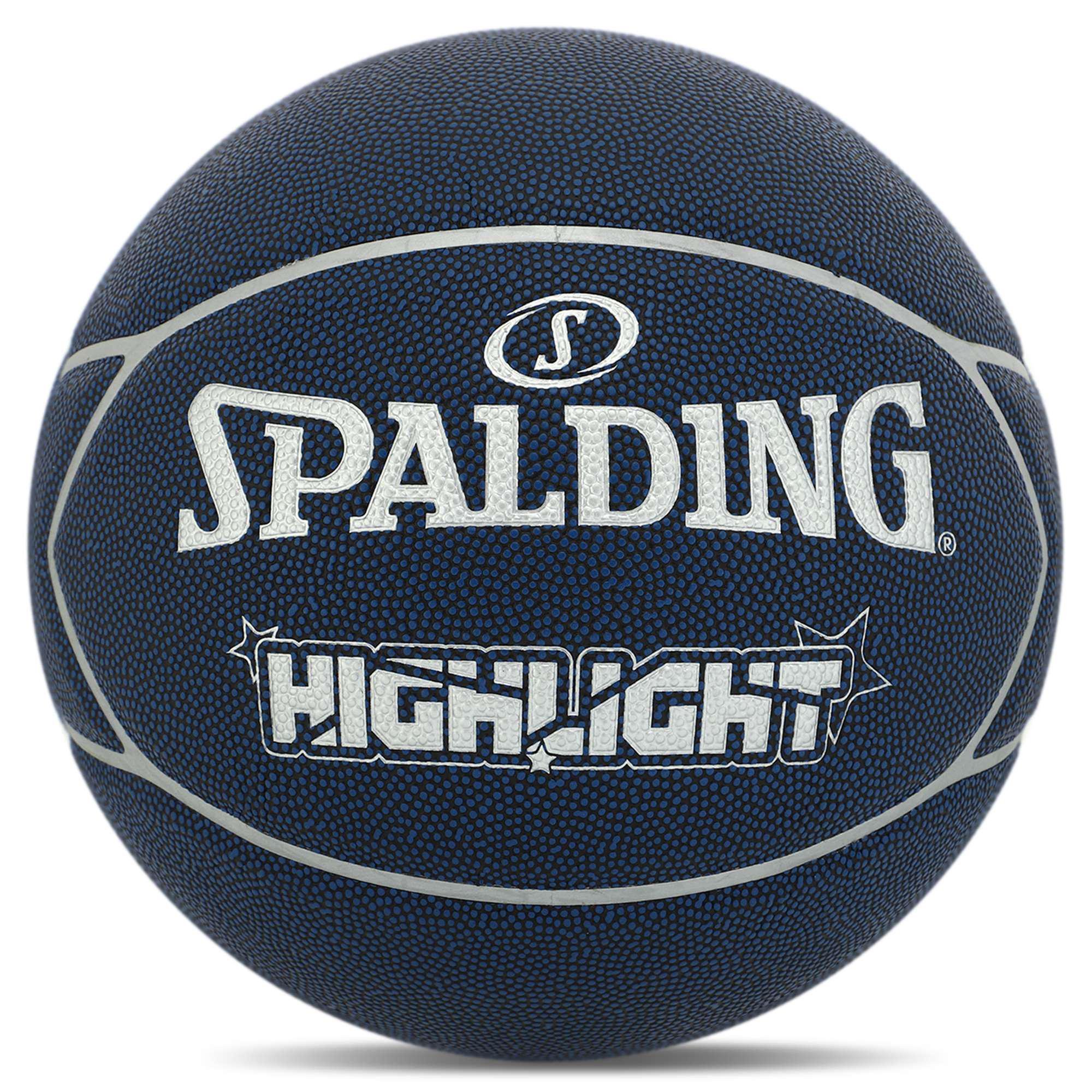 Баскетбольний м'яч SPALDING HIGHLIGHT 76867Z Composite Leather №7 Синій Баскетбольний м'яч SPALDING HIGHLIGHT 76867Z Composite Leather №7 Синій