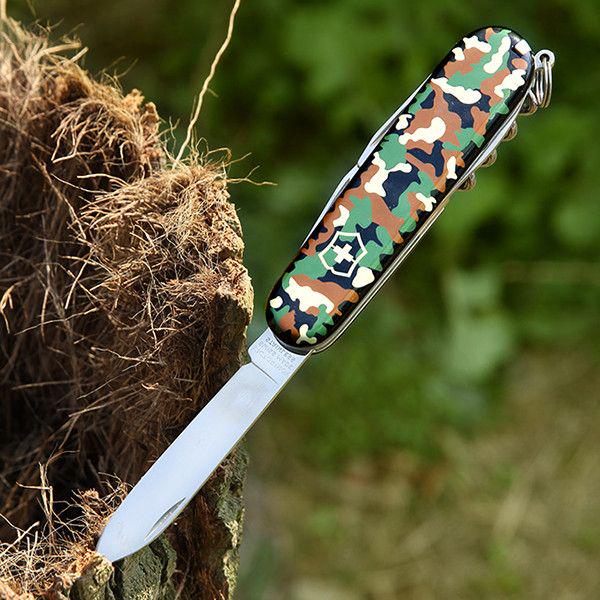 Комплект нож Victorinox Spartan Camouflage 1.3603.94/чехол с фонариком - фото 5