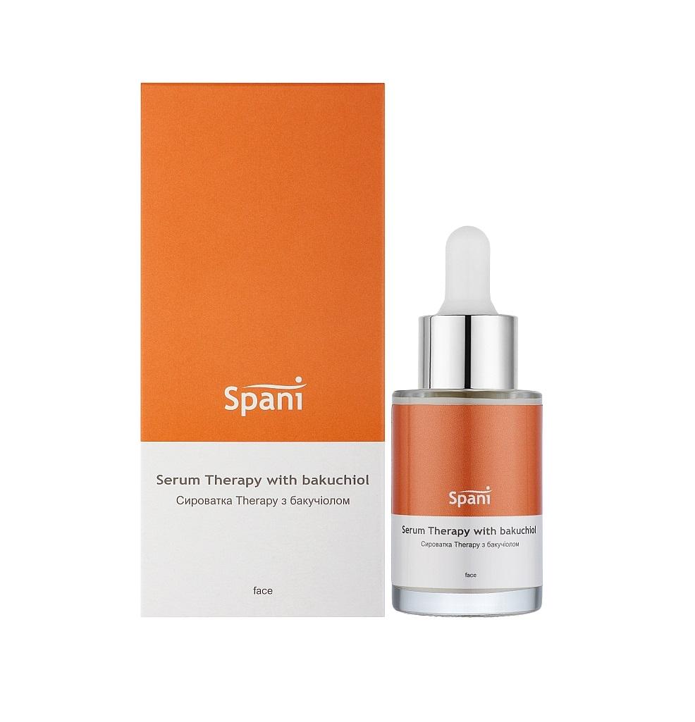 Сыворотка регенерирующая с бакучиолом ниацинамидом и гиалуроновой кислотой Serum Therapy with Bakuchiol Spani 30 мл (680972)